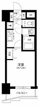 東京都品川区北品川3丁目7-19（賃貸マンション1K・5階・25.20㎡） その2