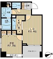 東京都品川区平塚1丁目6-11（賃貸マンション1LDK・2階・46.11㎡） その2