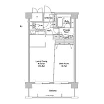 東京都品川区東品川3丁目22-11（賃貸マンション1LDK・6階・51.04㎡） その2