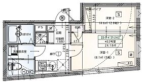 東京都品川区荏原1丁目（賃貸マンション2K・2階・24.18㎡） その2