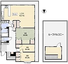 東京都大田区蒲田3丁目8-11（賃貸マンション3LDK・3階・113.61㎡） その2