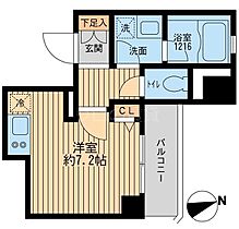 東京都品川区平塚1丁目6-11（賃貸マンション1R・13階・24.20㎡） その2