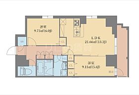 東京都大田区西糀谷3丁目9-11（賃貸マンション2LDK・12階・61.00㎡） その2