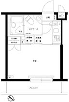 ルーブル品川西小山  ｜ 東京都品川区荏原6丁目1-4（賃貸マンション1K・2階・20.54㎡） その2