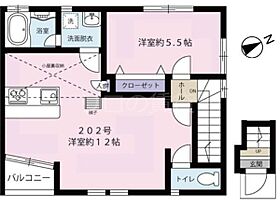 東京都大田区南蒲田3丁目7-20（賃貸アパート1LDK・2階・43.24㎡） その2