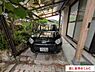駐車場：奥に１台停めてみた