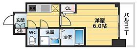 エスリードレジデンス梅田グランデ  ｜ 大阪府大阪市北区中津4丁目（賃貸マンション1K・13階・21.02㎡） その2