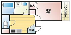 maison PREMIER V  ｜ 大阪府大阪市生野区勝山南1丁目（賃貸アパート1K・1階・23.14㎡） その2