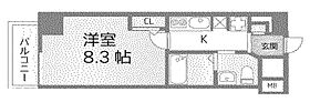 兵庫県西宮市本町（賃貸マンション1K・6階・25.44㎡） その2