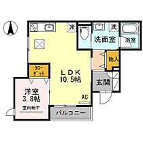 リジェール北口  ｜ 兵庫県西宮市大屋町（賃貸アパート1LDK・1階・37.67㎡） その2