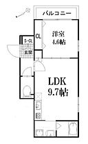 兵庫県西宮市学文殿町1丁目（賃貸アパート1LDK・2階・34.78㎡） その2