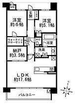 兵庫県西宮市田代町（賃貸マンション2LDK・2階・73.06㎡） その2