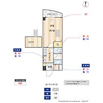 兵庫県西宮市青木町（賃貸マンション1K・6階・22.40㎡） その2