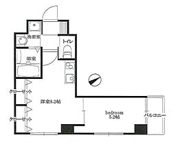 兵庫県西宮市花園町（賃貸マンション1LDK・1階・34.43㎡） その2