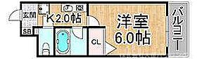 フレースヴィル  ｜ 兵庫県西宮市鳴尾町3丁目（賃貸マンション1K・6階・22.28㎡） その2