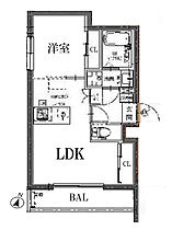 兵庫県西宮市郷免町（賃貸マンション1LDK・2階・32.72㎡） その2