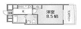 兵庫県西宮市本町（賃貸マンション1K・5階・25.35㎡） その2