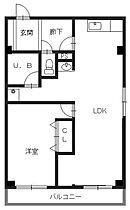 兵庫県西宮市羽衣町（賃貸マンション1LDK・4階・52.70㎡） その2