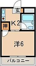 兵庫県西宮市津門呉羽町（賃貸マンション1K・3階・19.20㎡） その2