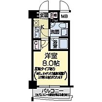 兵庫県西宮市甲子園高潮町（賃貸マンション1K・5階・23.80㎡） その2