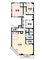 兵庫県西宮市戸田町（賃貸マンション2LDK・2階・96.71㎡） その2