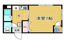 ARK武庫川  ｜ 兵庫県西宮市小松南町1丁目（賃貸マンション1K・2階・21.52㎡） その2