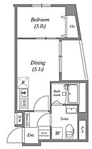 SERENiTE-04  ｜ 大阪府大阪市中央区谷町6丁目（賃貸マンション1DK・8階・23.73㎡） その2