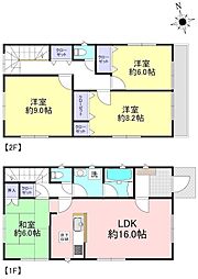 さいたま市桜区栄和6丁目 中古戸建 4LDKの間取り