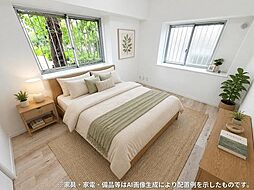 寝室の画像