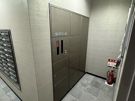 使い勝手良く整備された共用スペース。快適なマンションライフを支えます。