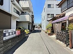 中川区馬手町3丁目 前面道路含む現地写真