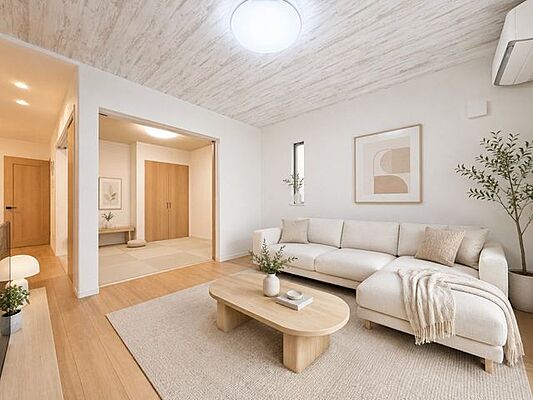 リビング/ダイニング 中川区福船町4丁目 中古一戸建て