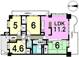 間取図画像 4LDK