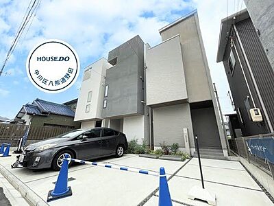 外観：【広田町エリア】新築戸建て全3棟が登場です◎駐車スペースは2台確保してあります。近隣の市へのアクセスも良好！