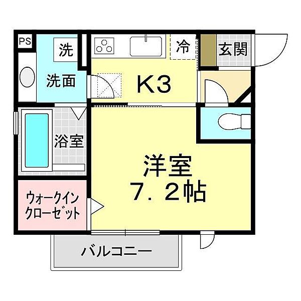 山口県下関市新地町(賃貸アパート1K・1階・30.08㎡)の写真 その2
