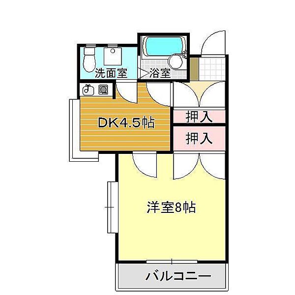 スカイプラザ下関 901｜山口県下関市新地町(賃貸マンション1DK・9階・45.00㎡)の写真 その2