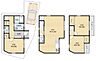 間取り：土地面積：51.67？　建物面積：74.30？　コンパクトながらもゆとりのある3LDKの間取り♪