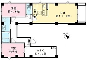 フォーリーフクローバー神楽坂 101 ｜ 東京都新宿区市谷船河原町12（賃貸マンション2LDK・1階・60.61㎡） その2