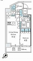 プライマル御茶ノ水 1203 ｜ 東京都文京区湯島２丁目4-6（賃貸マンション1LDK・12階・40.61㎡） その2