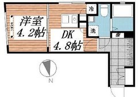 クリアル新宿山吹町（CREAL新宿山吹町） 303｜東京都新宿区山吹町(賃貸マンション1DK・3階・25.13㎡)の写真 その2