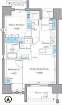 ヴィークグレイス三番町 201 ｜ 東京都千代田区三番町30-4（賃貸マンション2LDK・2階・57.05㎡） その2