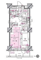 ディアナコート御苑内藤町 204 ｜ 東京都新宿区内藤町1-64（賃貸マンション1LDK・2階・40.93㎡） その2