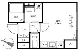 レヴァンテ（Levante） 302 ｜ 東京都荒川区西日暮里６丁目14-48（賃貸マンション1R・3階・18.87㎡） その2