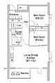 プライムアーバン市谷仲之町5階38.3万円