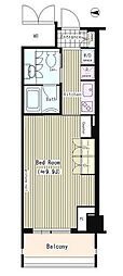 四谷TNビル 1Kの間取図画像