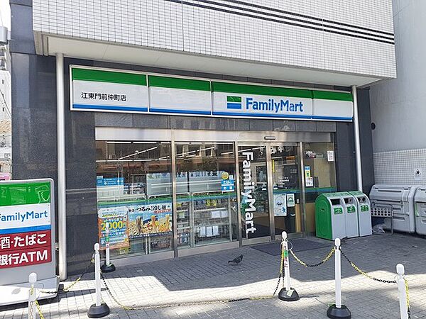 画像18:ファミリーマート門前仲町1丁目店[230m]