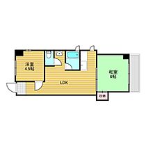 淀川チェリーハイツ  ｜ 大阪府大阪市淀川区木川東1丁目（賃貸マンション2LDK・5階・45.00㎡） その2