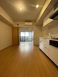 東京メトロ東西線 門前仲町駅 徒歩10分の賃貸マンション 5階1LDKのリビング/ダイニング