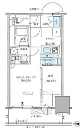 江東区大島4丁目マンション 1LDKの間取図画像