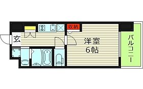 ジアコスモ京橋アクア  ｜ 大阪府大阪市城東区新喜多２丁目（賃貸マンション1K・2階・22.85㎡） その2